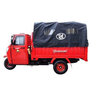 OEM ODM Heavy Duty 3 Wheel Cargo Motorized Tricycle With Cabin