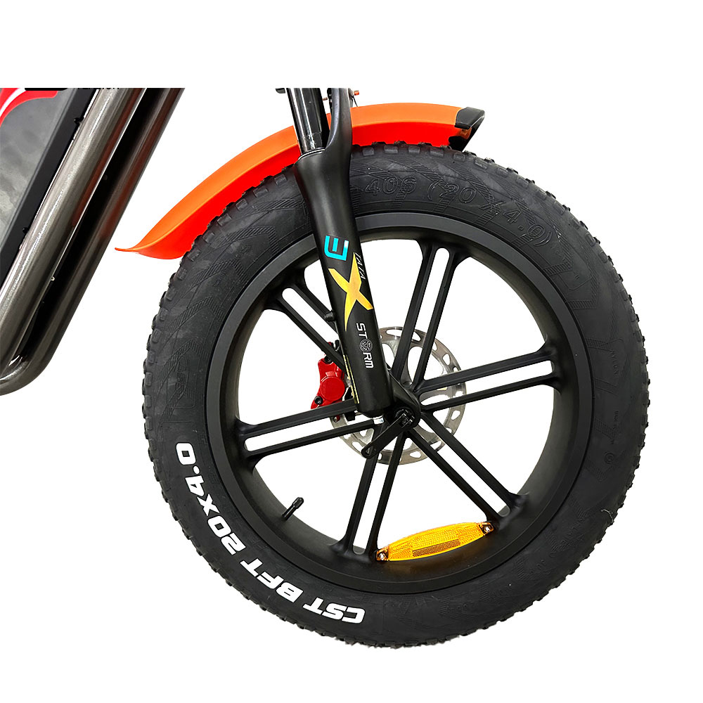 Q1S 48V 22Ah×2 Lithium Battery Magnesium Alloy Integrated Wheel Ebike 2