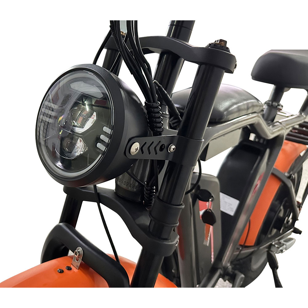 Q1S 48V 22Ah×2 Lithium Battery Magnesium Alloy Integrated Wheel Ebike 3