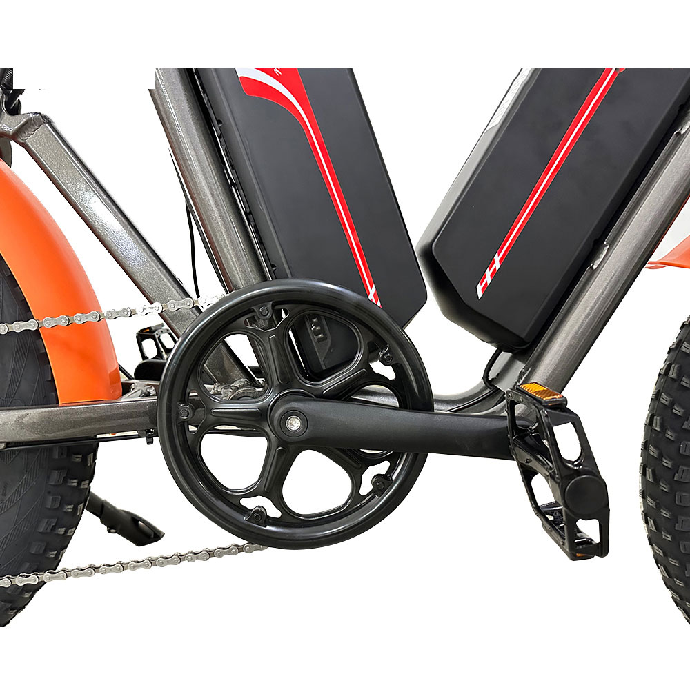 Q1S 48V 22Ah×2 Lithium Battery Magnesium Alloy Integrated Wheel Ebike 5
