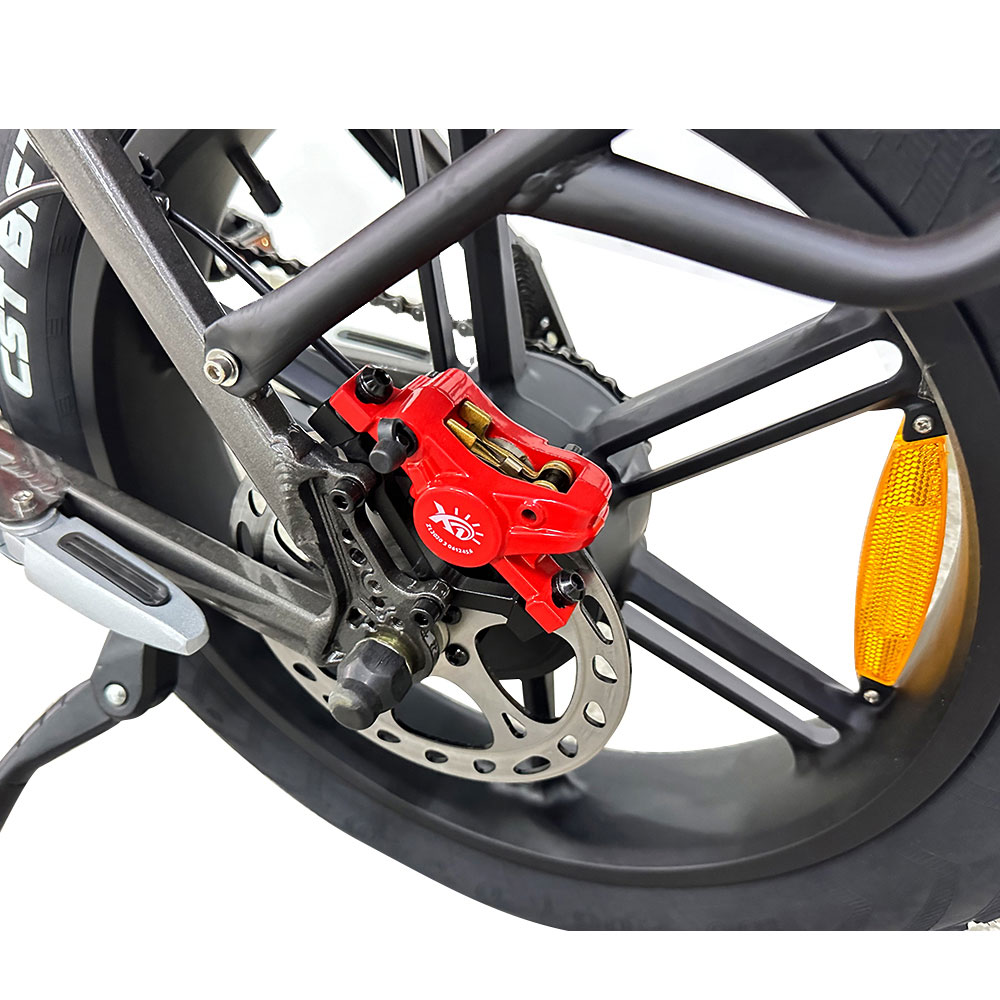 Q1S 48V 22Ah×2 Lithium Battery Magnesium Alloy Integrated Wheel Ebike 6