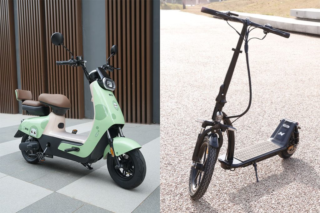 Electric Moped vs. Electric Scooter What's the Difference - Cyclemix