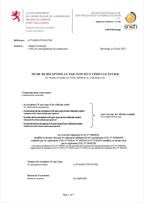 Cyclemix Certificate 8