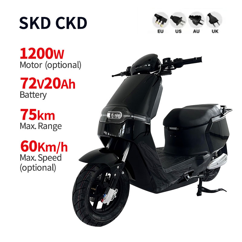 Electric Moped H1 1200W 72V 20Ah 60kmh (Optional) image1