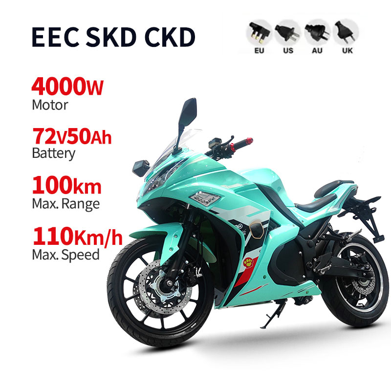 Electric Motorcycle RZ-2 4000W 72V 50Ah 110kmh (EEC) images01